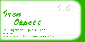 iren oppelt business card